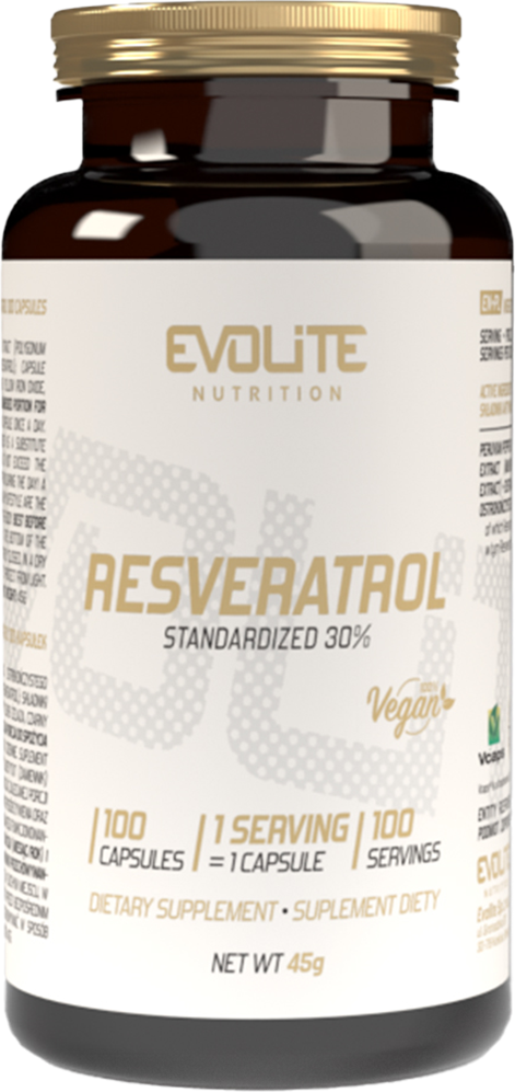 Evolite Resveratrol 200 mg - 100 kaps.