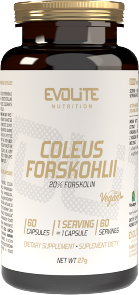 Evolite Coleus Forskohlii 200 mg - 60 kaps.