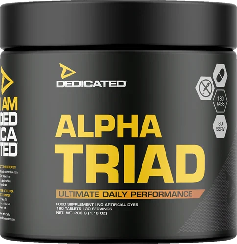 Dedicated Nutrition Alpha Triad - 180 tablettia 