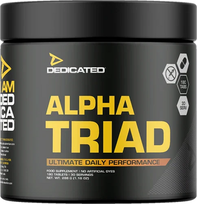 Dedicated Nutrition Alpha Triad - 180 tablettia 