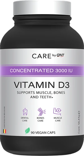 QNT D3-vitamiini - 90 kaps.