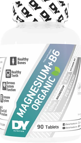 Dorian Yates Nutrition Magnesium + B6 Luomu - 90 tablettia