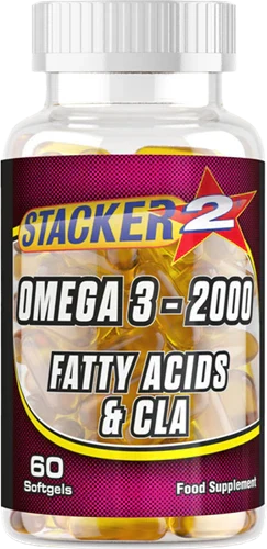 Stacker2 Omega 3 - 2000 - 60 kaps.