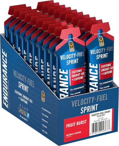 Applied Nutrition Endurance Sprint Gel With Caffeine - 20 x 60 ml Fruit Burst