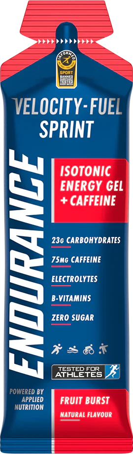 Applied Nutrition Endurance Sprint Gel With Caffeine - 20 x 60 ml Fruit Burst