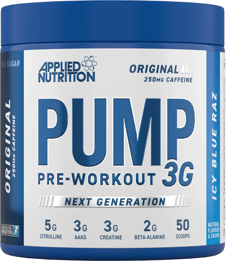 Applied Nutrition Pump 3G Pre-Workout - 375 g Icy Blue Raz