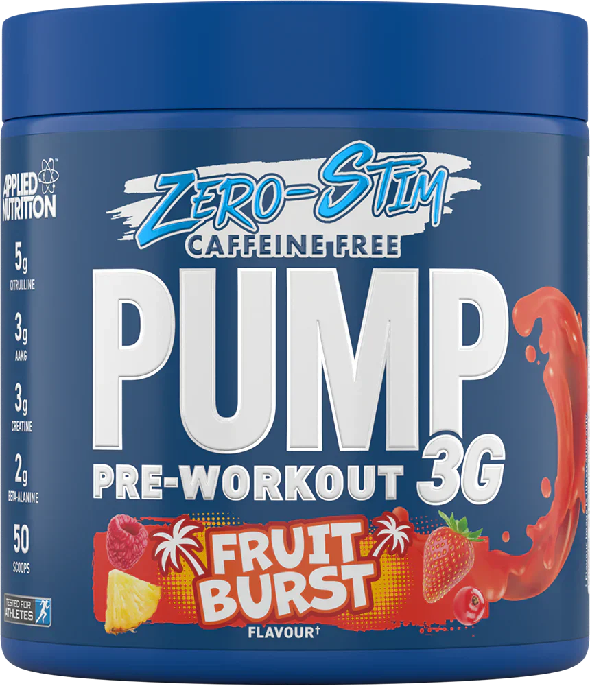 Applied Nutrition Pump 3G Zero Stim - 375 g hedelmäpurkaus
