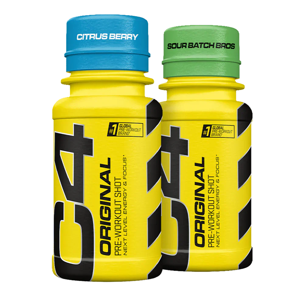 C4 Energy Shot - 12 x 60 ml Millions Mansikka