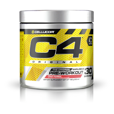 C4 Pre-Workout - 30 annosta hedelmäpunssia
