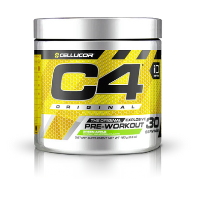 C4 Pre-Workout - 30 annosta Vihreä omena