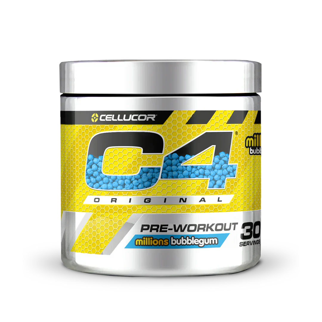 C4 Pre-Workout - 30 annosta Millions Bubblegumia