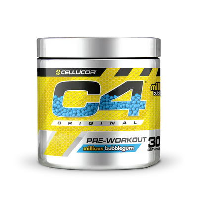 C4 Pre-Workout - 30 annosta Millions Bubblegumia