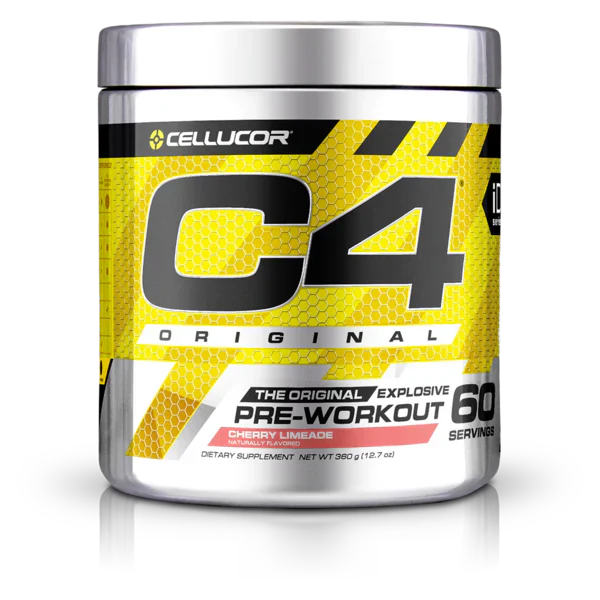 C4 Pre-workout - 60 annosta Kirsikka-lime