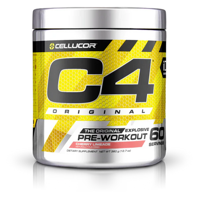 C4 Pre-workout - 60 annosta Kirsikka-lime