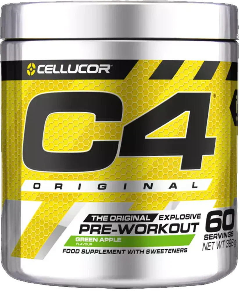 C4 Pre-Workout - 60 annosta Vihreä omena