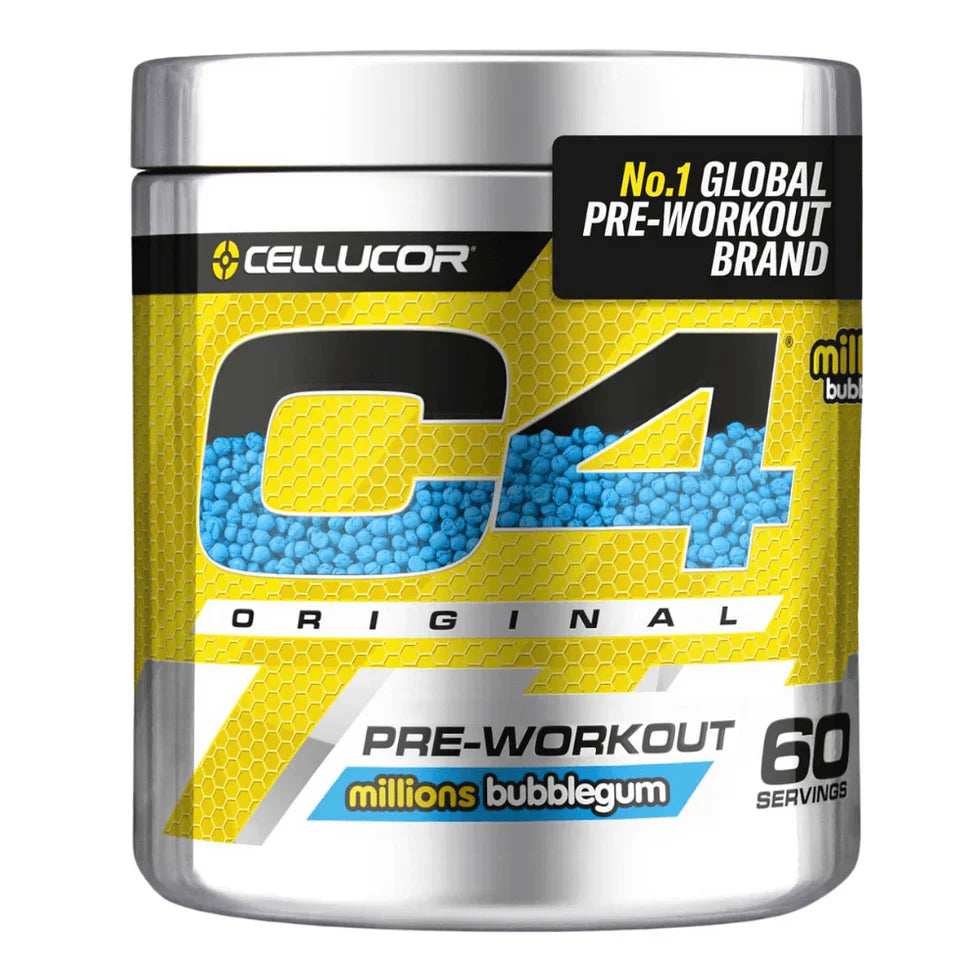 C4 Pre-Workout - 60 annosta Millions Bubblegumia