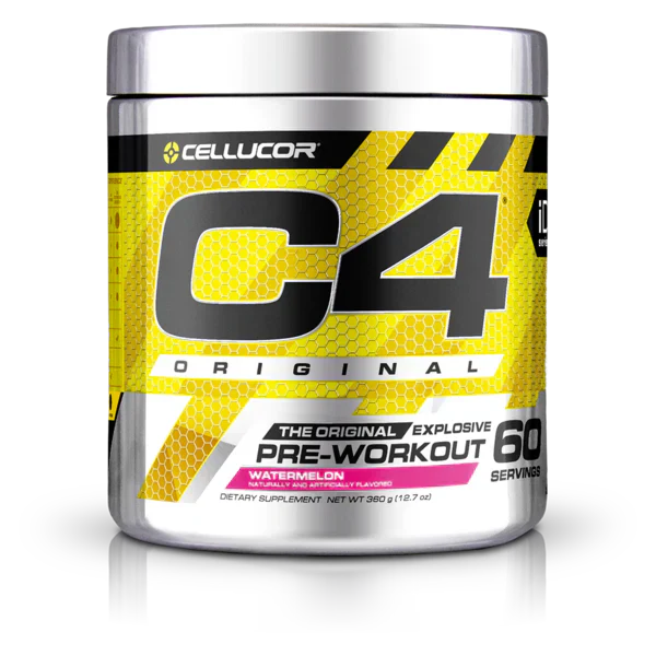 C4 Pre-Workout - 60 annosta Vesimeloni