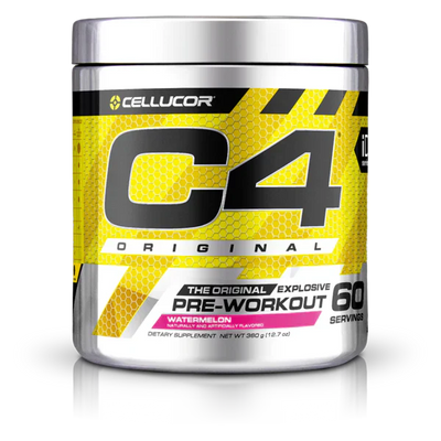 C4 Pre-Workout - 60 annosta Vesimeloni