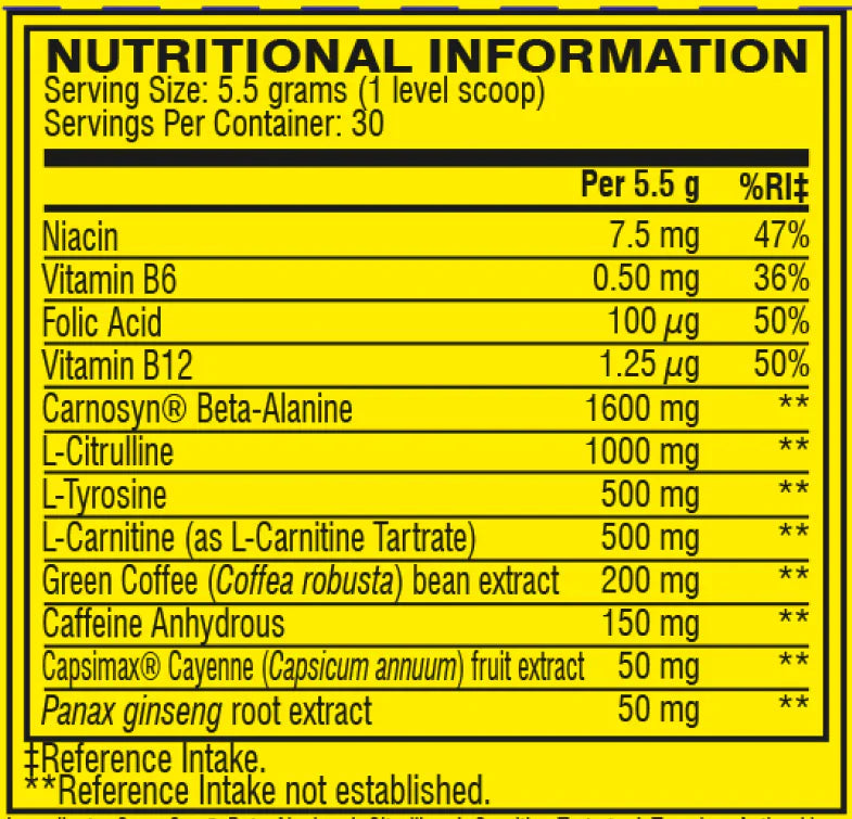 C4 Ripped - 30 annosta Icy Blue Razz