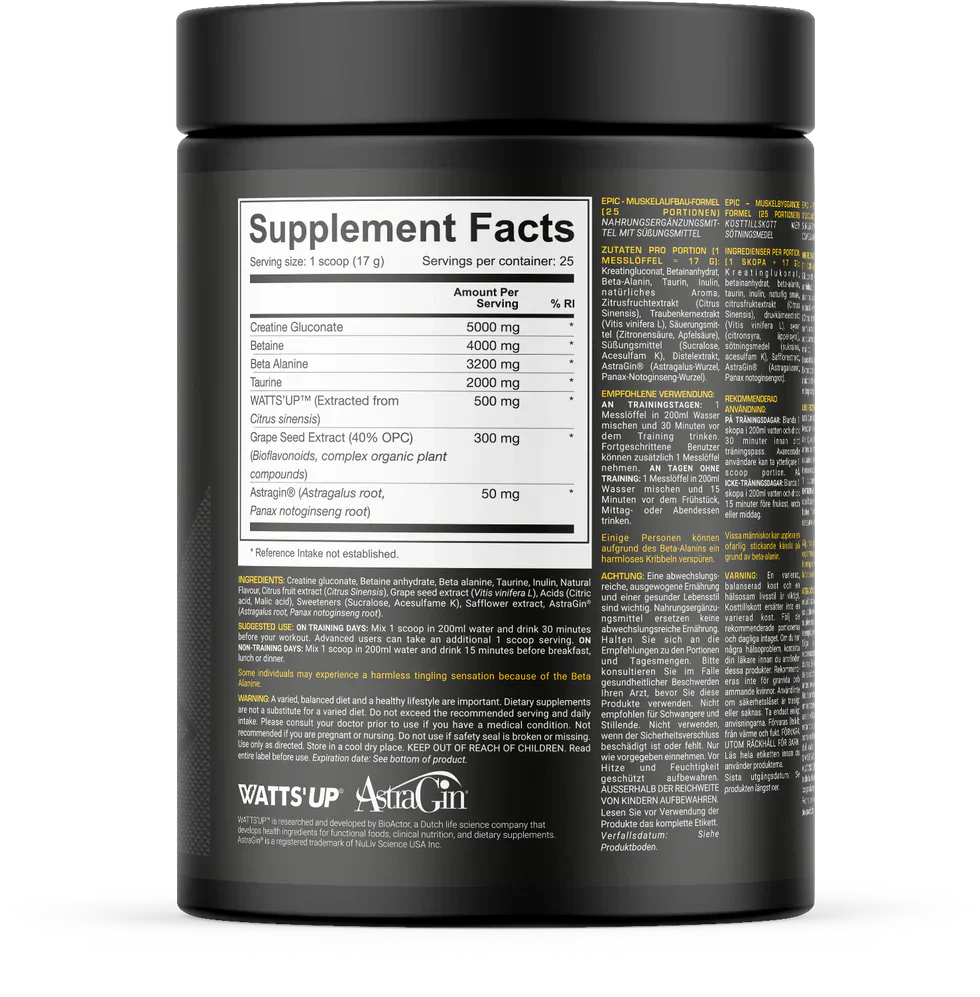 Dedicated Nutrition EPIC - 425 g Watermelon