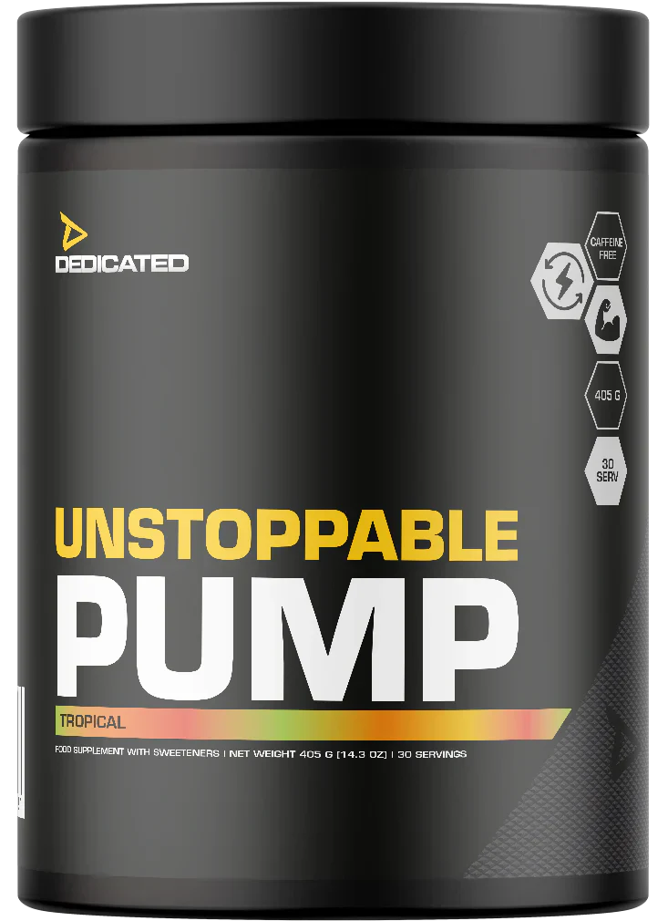Dedicated Nutrition Unstoppable Pump - 405 g Tropical