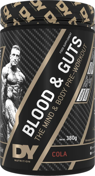 Dorian Yates Nutrition Blood &amp; Guts - 380 g kolaa
