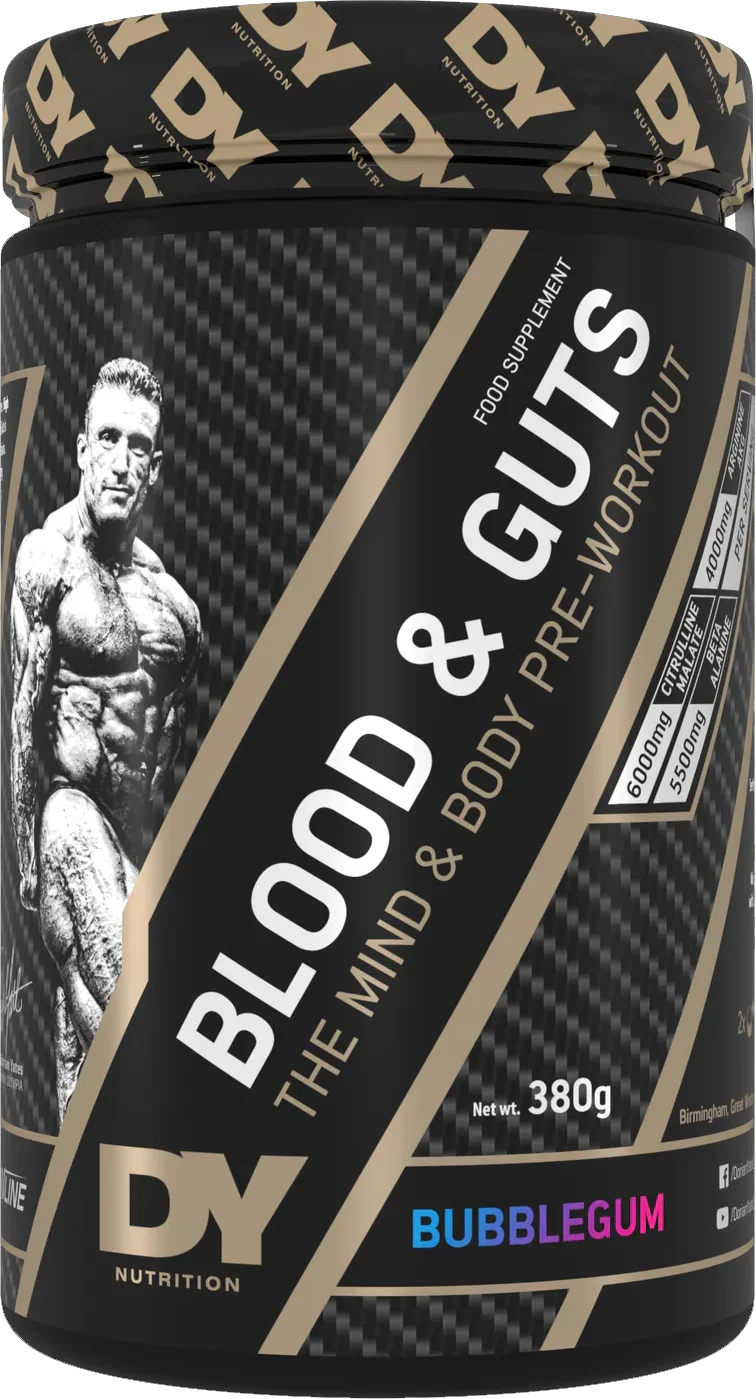 Dorian Yates Nutrition Blood &amp; Guts - 380 g purukumia