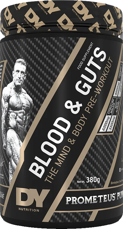 Dorian Yates Nutrition Blood &amp; Guts - 380 g hedelmäpunssi
