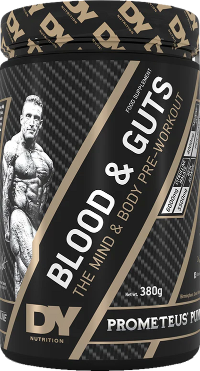 Dorian Yates Nutrition Blood &amp; Guts - 380 g hedelmäpunssi