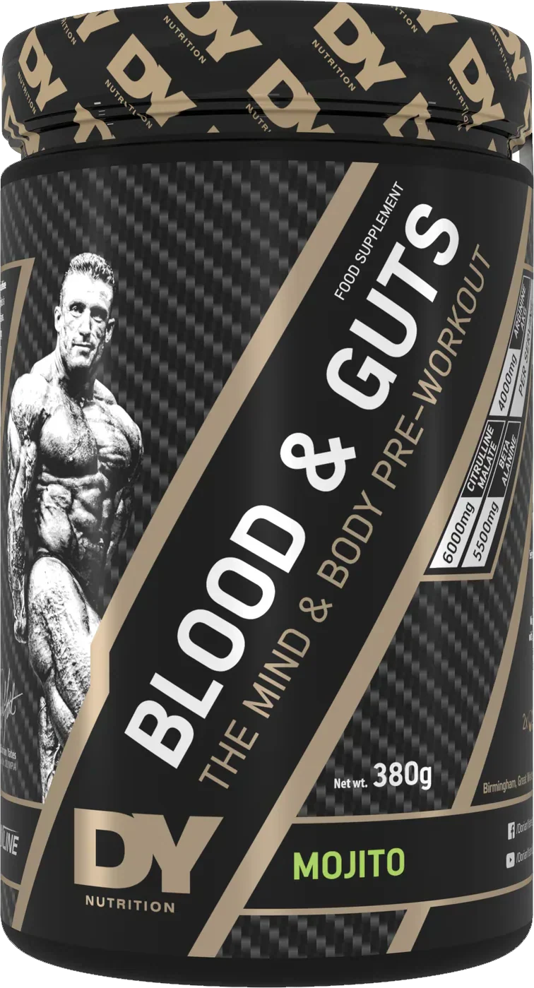 Dorian Yates Nutrition Blood &amp; Guts - 380 g Mojito