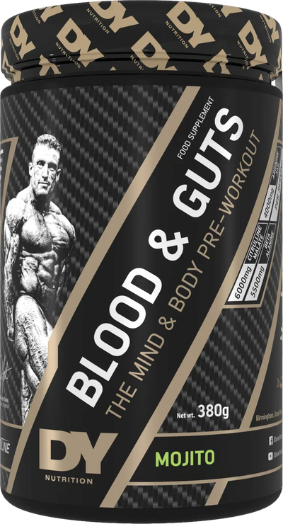 Dorian Yates Nutrition Blood &amp; Guts - 380 g Mojito