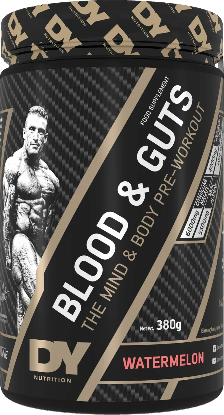 Dorian Yates Nutrition Blood &amp; Guts - 380 g vesimeloni
