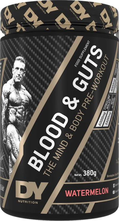 Dorian Yates Nutrition Blood &amp; Guts - 380 g vesimeloni