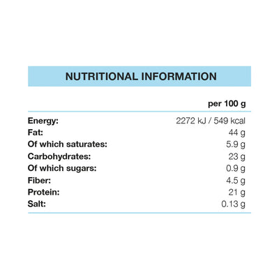FitnFood - Proteiinilevite - 250 g Rapea hasselpähkinä 