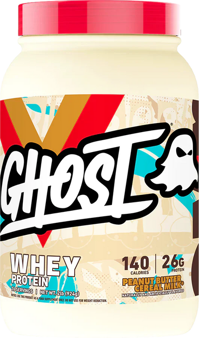 Ghost Whey - 26 annosta maapähkinävoi-muromaitoa