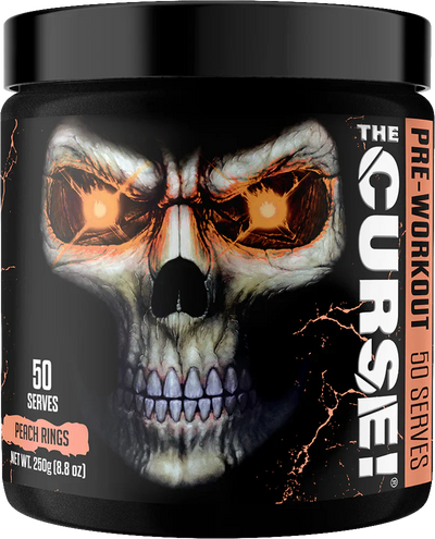 JNX The Curse Pre-Workout - 250 g persikkarenkaita