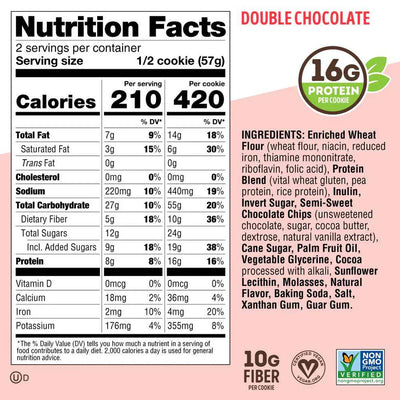 Lenny & Larry's The Complete Cookie - 12 x 113 g Double Chocolate
