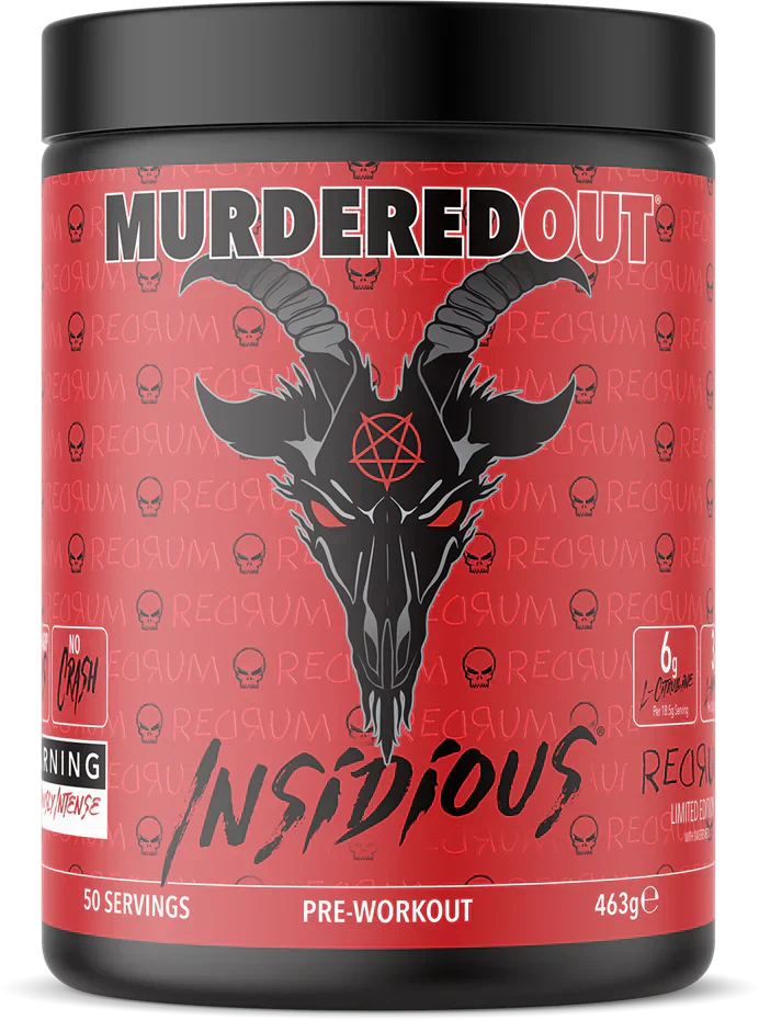 Murdered Out Insidious Pre-Workout - 463 g RedRum