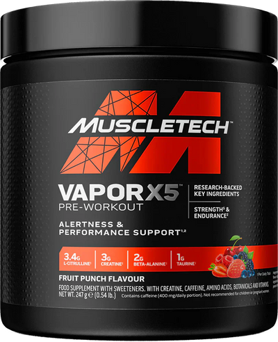 MuscleTech Vapor X5 Fruit Punch Blast