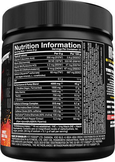 Mutant Madness -makea jäätee