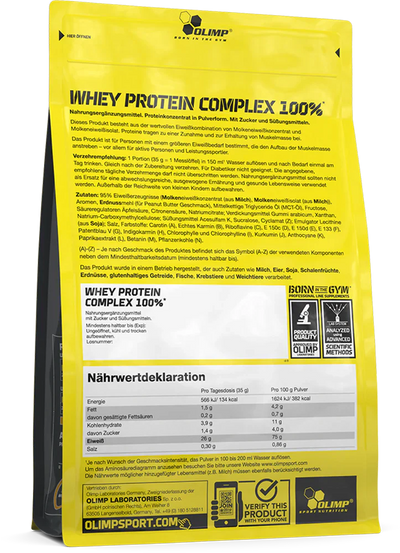 Olimp Whey Protein Complex 100% - 700 g Double Chocolate