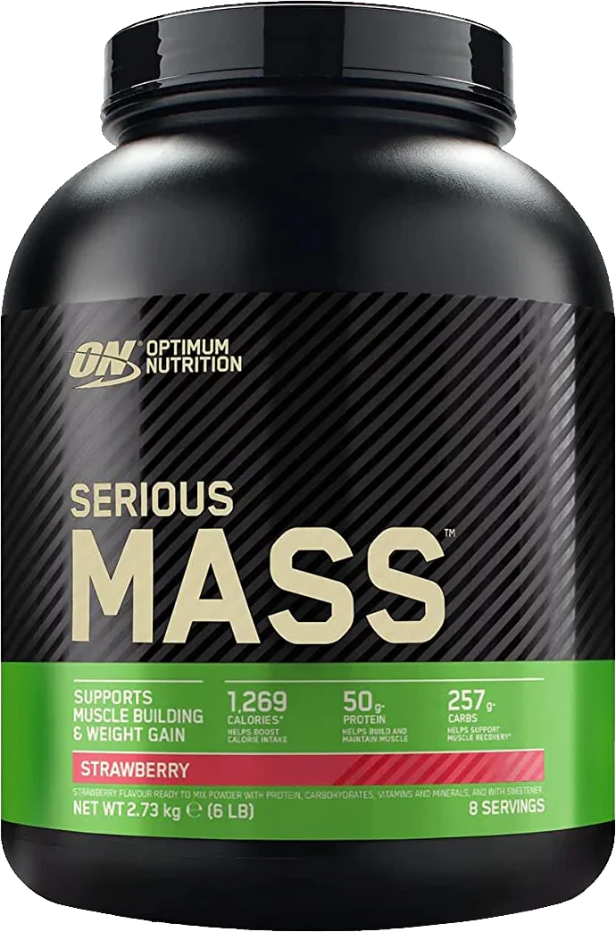 Optimum Nutrition Serious Mass - 2730 g Mansikka