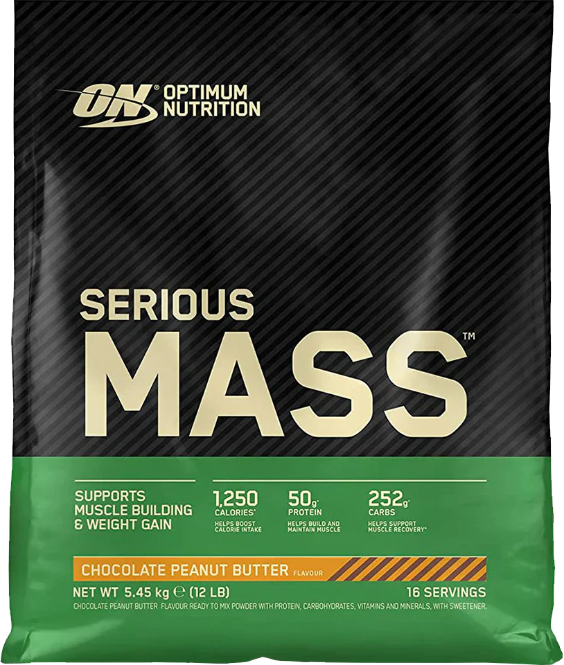 Optimum Nutrition Serious Mass - 5450 g suklaa-maapähkinävoi