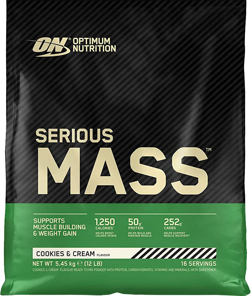 Optimum Nutrition Serious Mass - 5450 g Cookies and Cream
