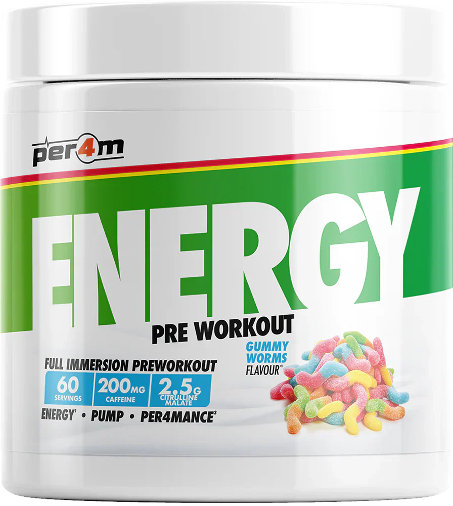 PER4M Energiaa Treenin Ennalta - 390 g Gummy Worms