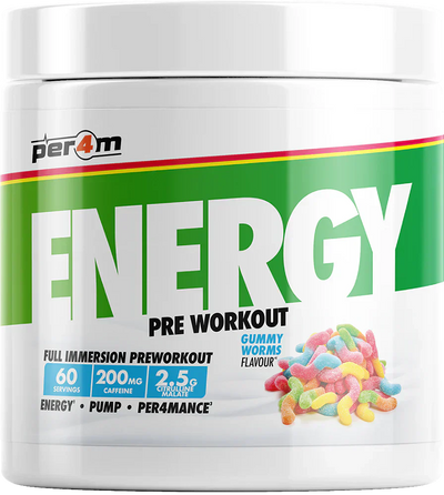 PER4M Energiaa Treenin Ennalta - 390 g Gummy Worms