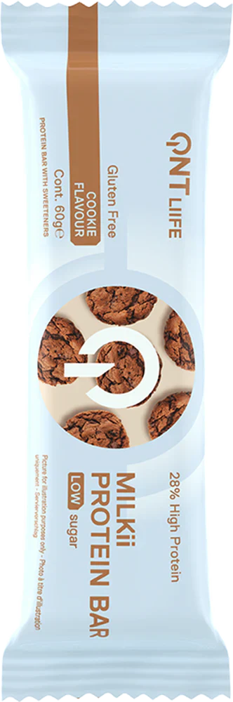QNT Milkii Protein Bar - 12 x 60 g Cookie