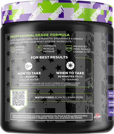 Redcon1 Total War - 441 g viinirypäle