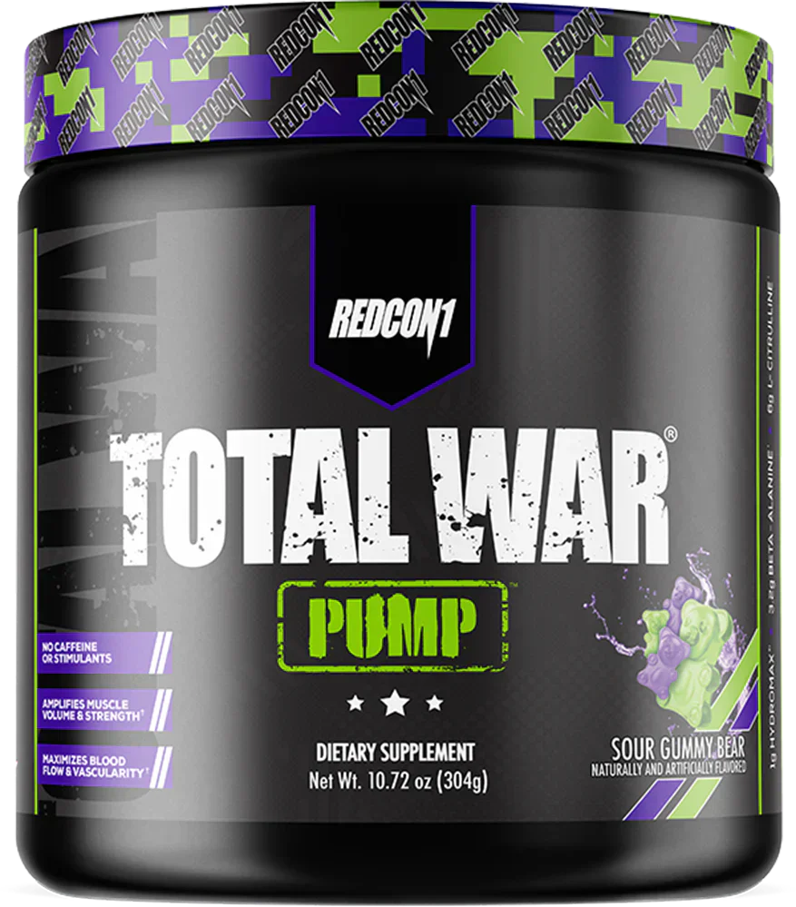 Redcon1 Total War Pump - 20 annosta Sour Gummy Bear