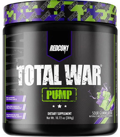 Redcon1 Total War Pump - 20 annosta Sour Gummy Bear